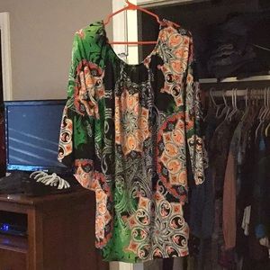 Off the shoulder tunic